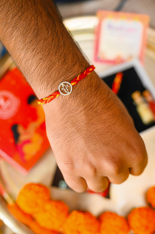 Ganesh Glow Rakhi