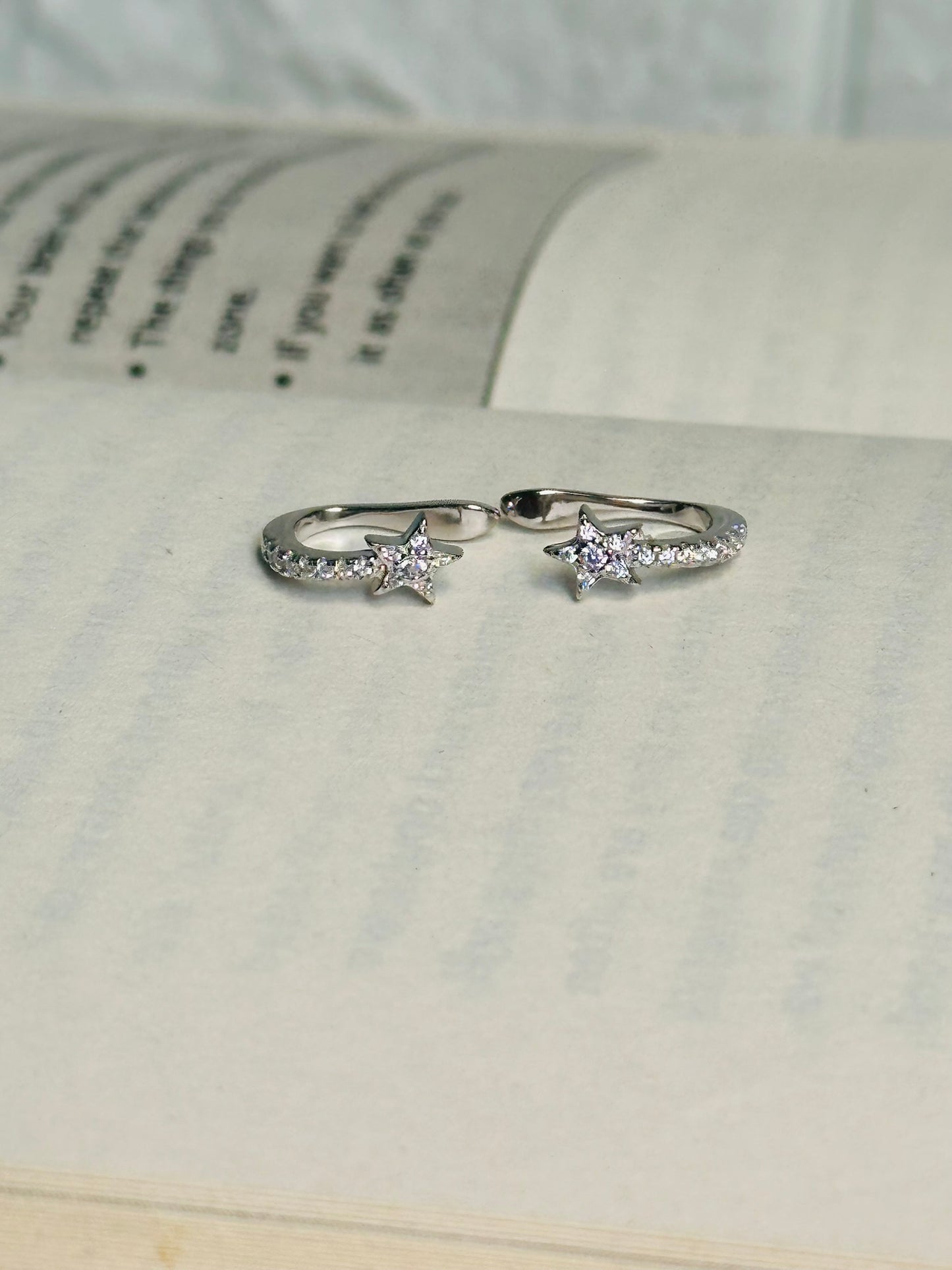 star spark earcuffs