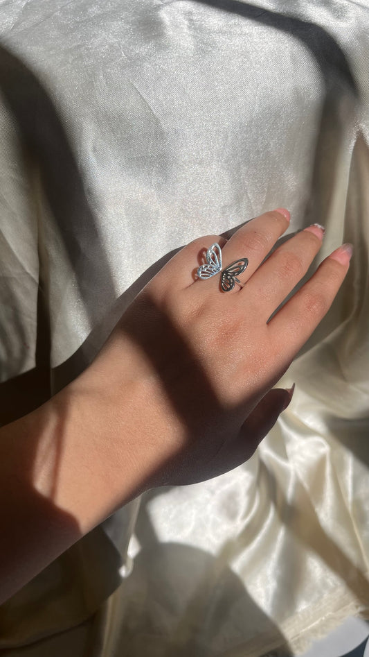 Statement Butterfly Ring