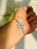 Square Evil Eye Bracelet