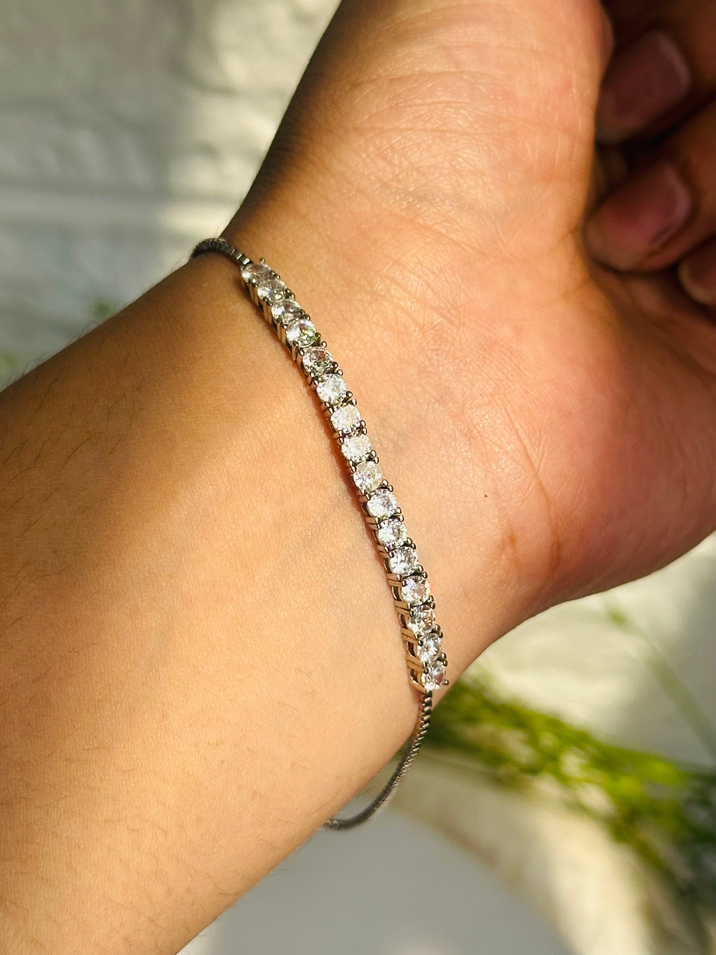 solitaire bracelet