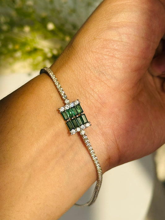 Green Halo Bracelet