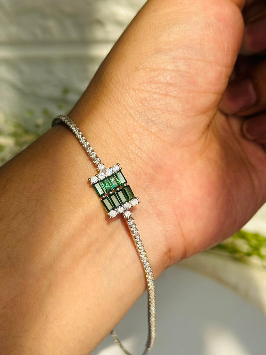 Green Halo Bracelet