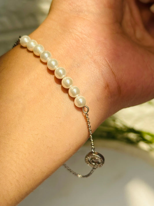 Pearl Smiley Bracelet