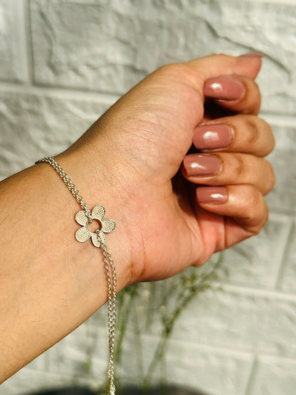 Floral Charm Bracelet