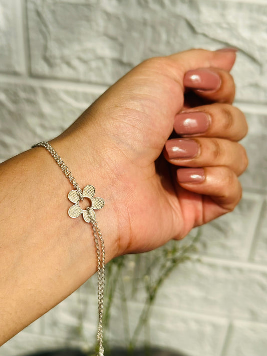 Floral Charm Bracelet
