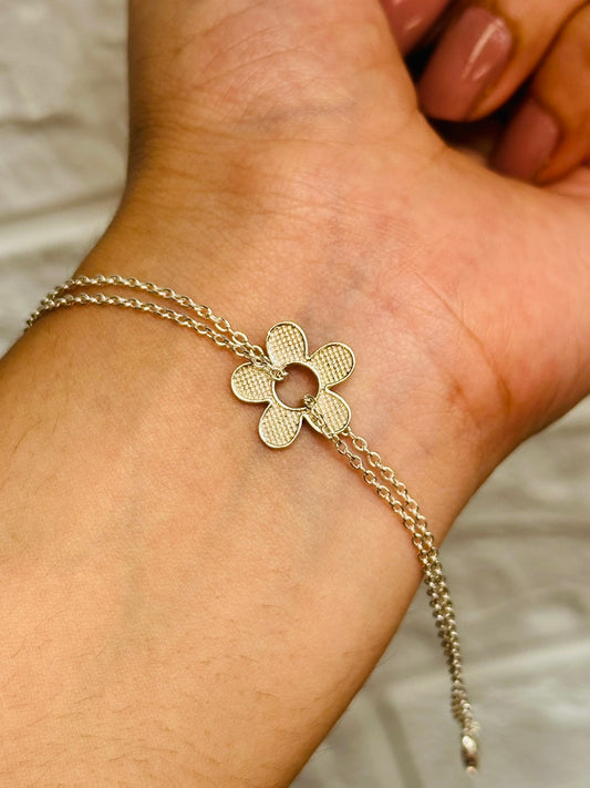 Floral Charm Bracelet