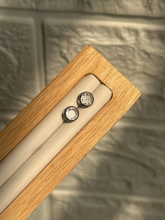 Circle Spark Studs