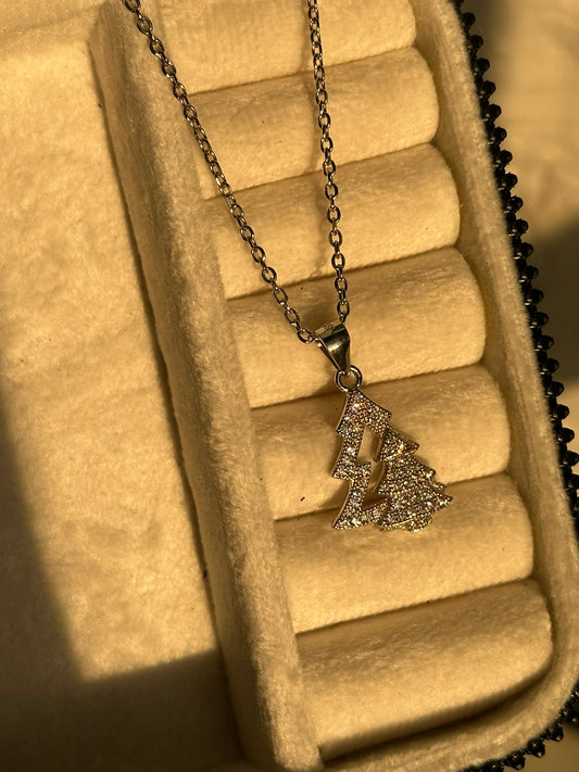 Sparkling Tree Neckpiece