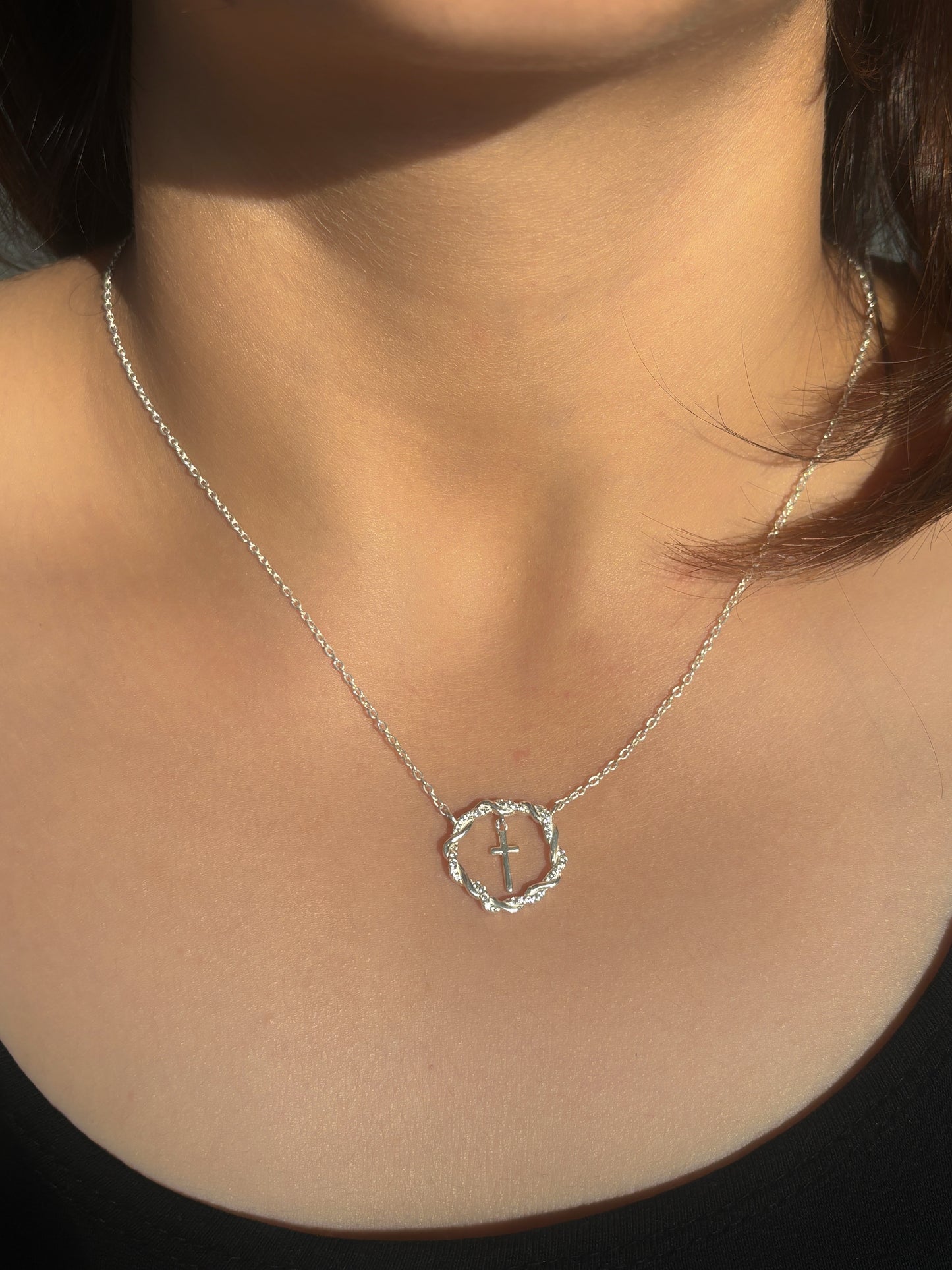 serenity cross neckpiece