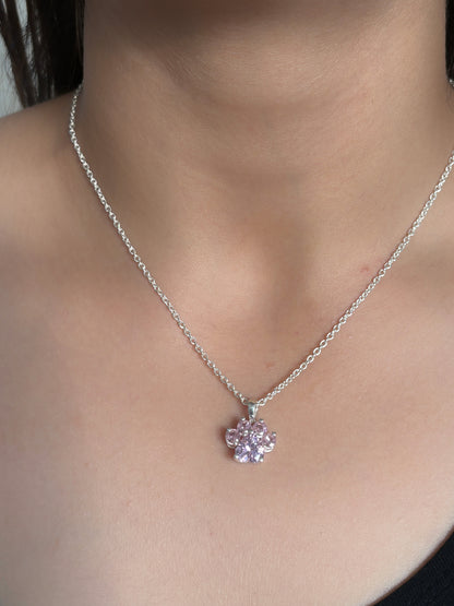 Blush Paw Pendant Set