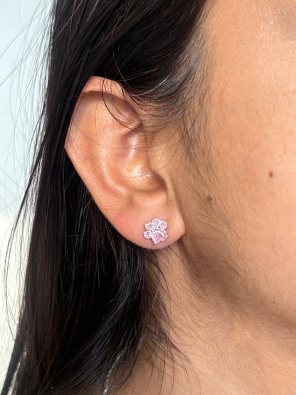 Blush Paw Pendant Set