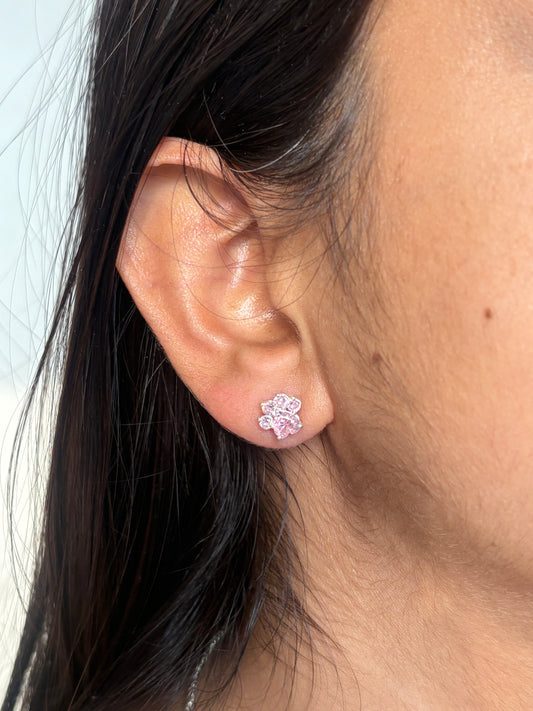 Blush Paw Pendant Set