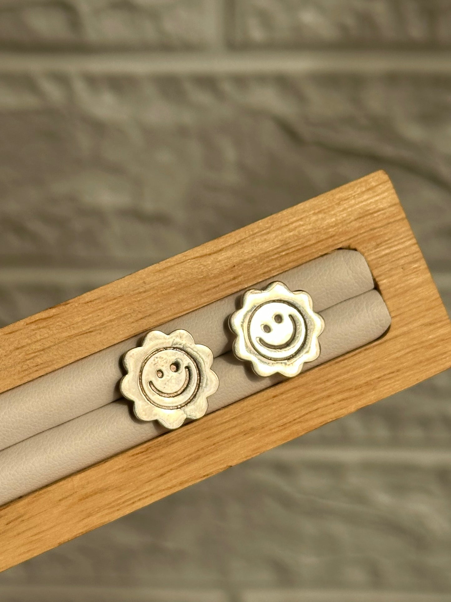 smiley studs