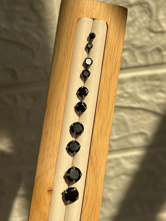 Black Spark Studs