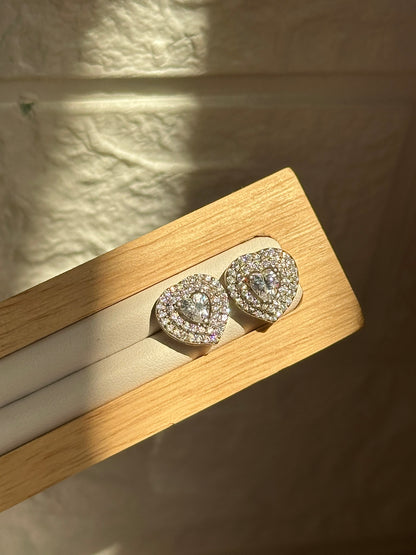 Shimmer Love Studs