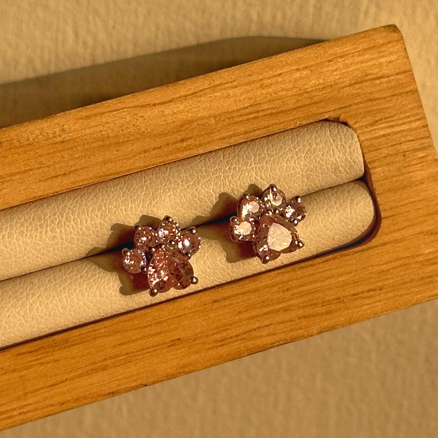 cat paw studs