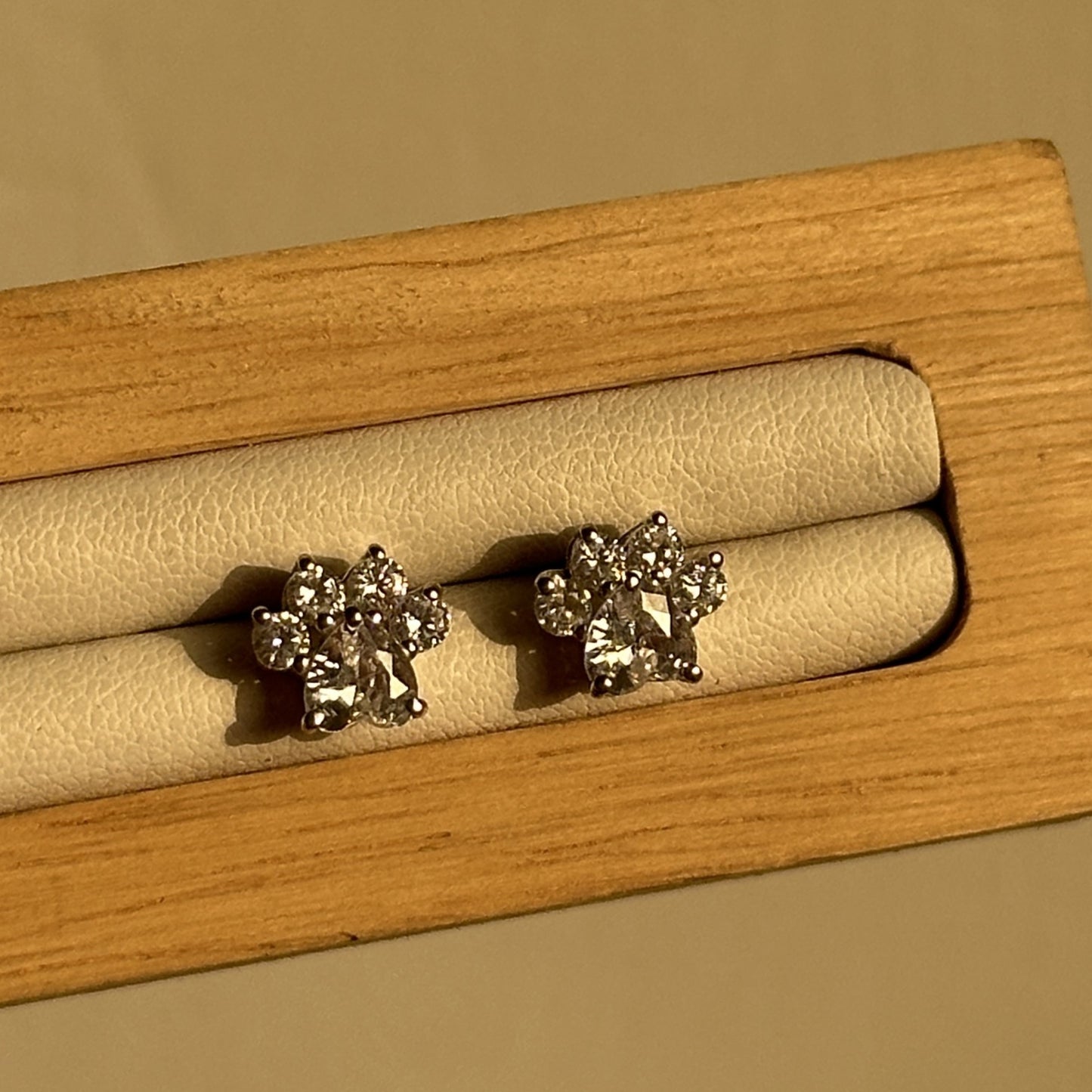 cat paw studs