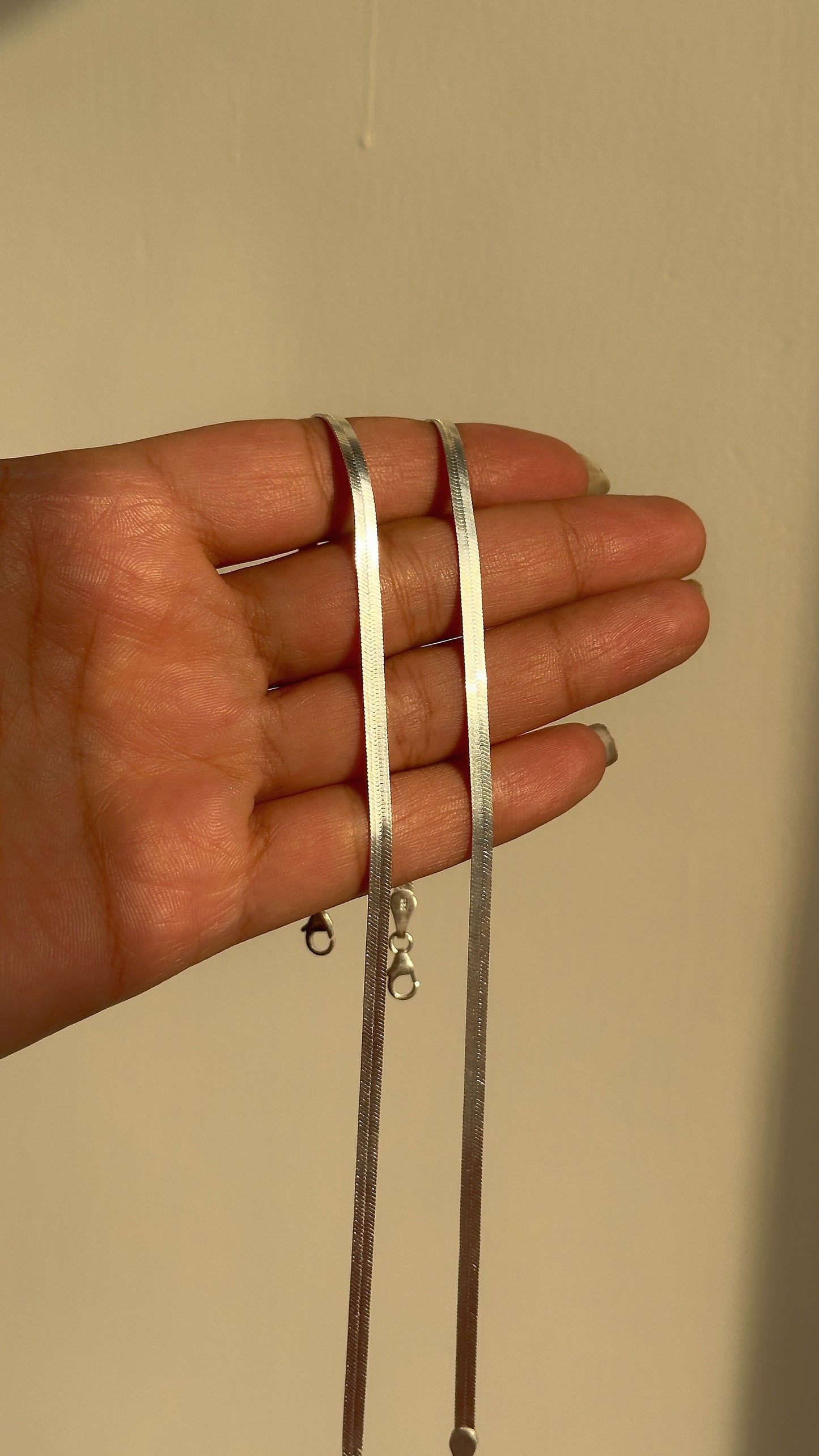 flat snake anklet