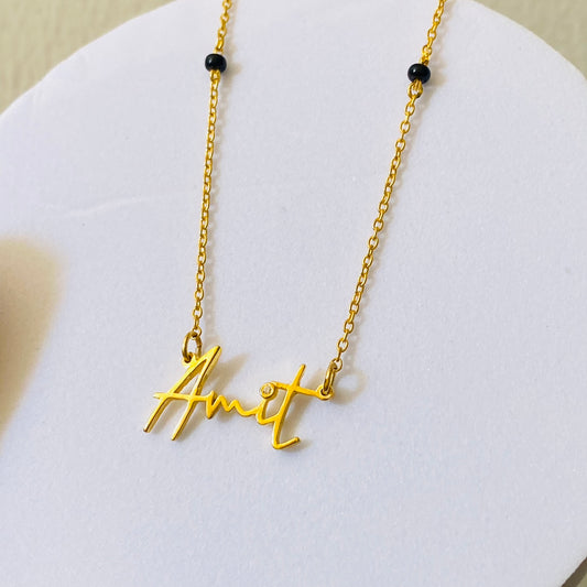 Personalized Name Mangalsutra