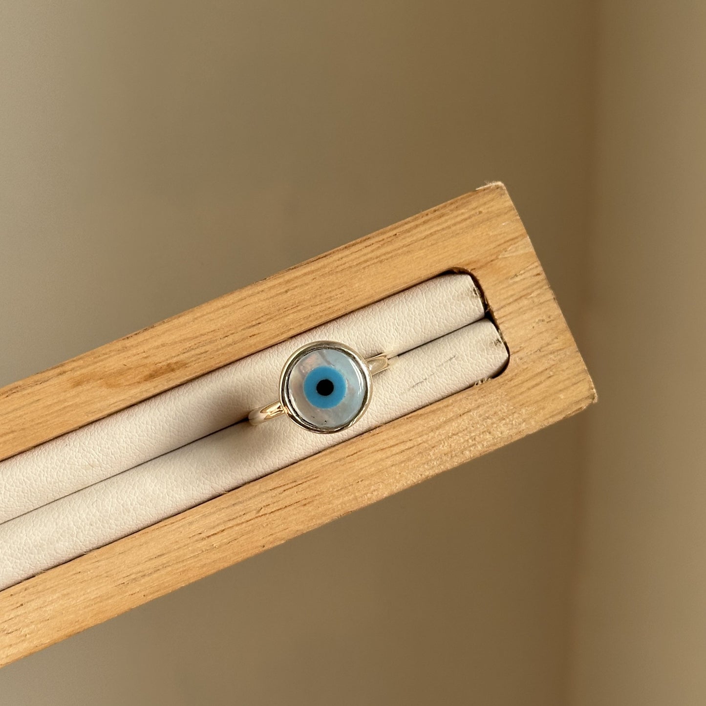 majestic evil eye ring