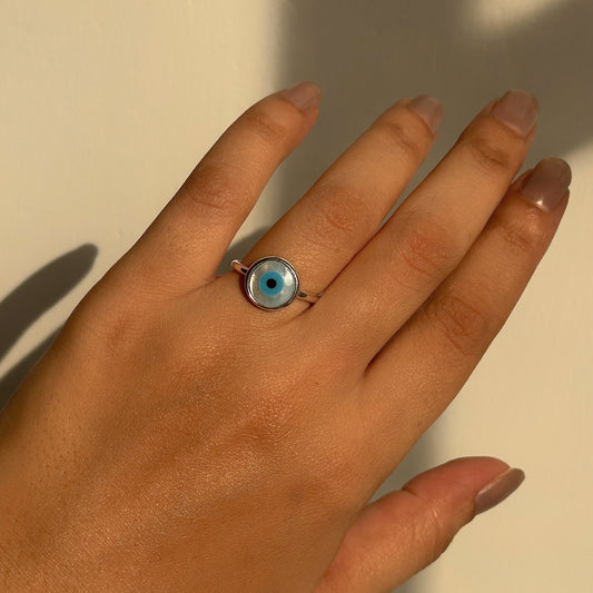 Majestic Evil Eye Ring