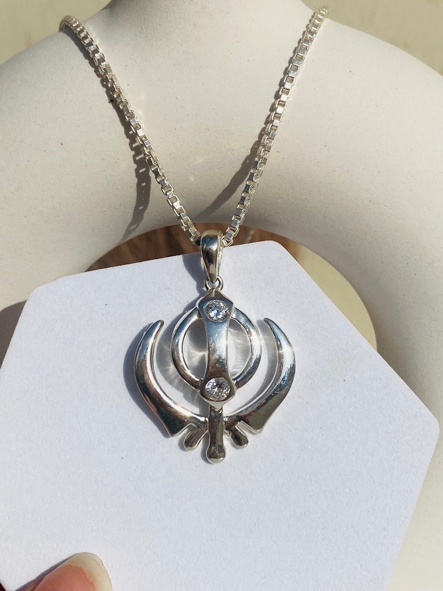 large warrior pendant