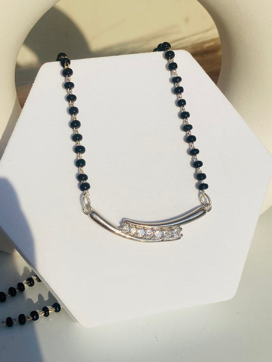 Silver Shine Mangalsutra