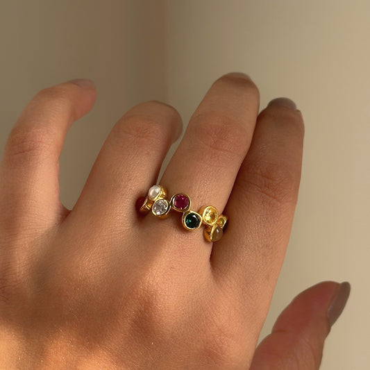 Navratna Nine Gems Ring