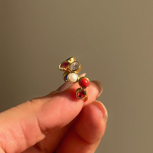 Navratna Nine Gems Ring