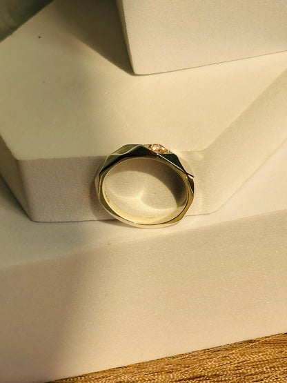 Rebel Diamond Cut Band