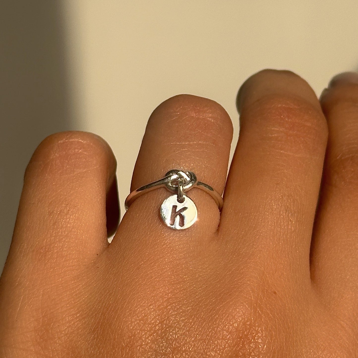initial charm ring