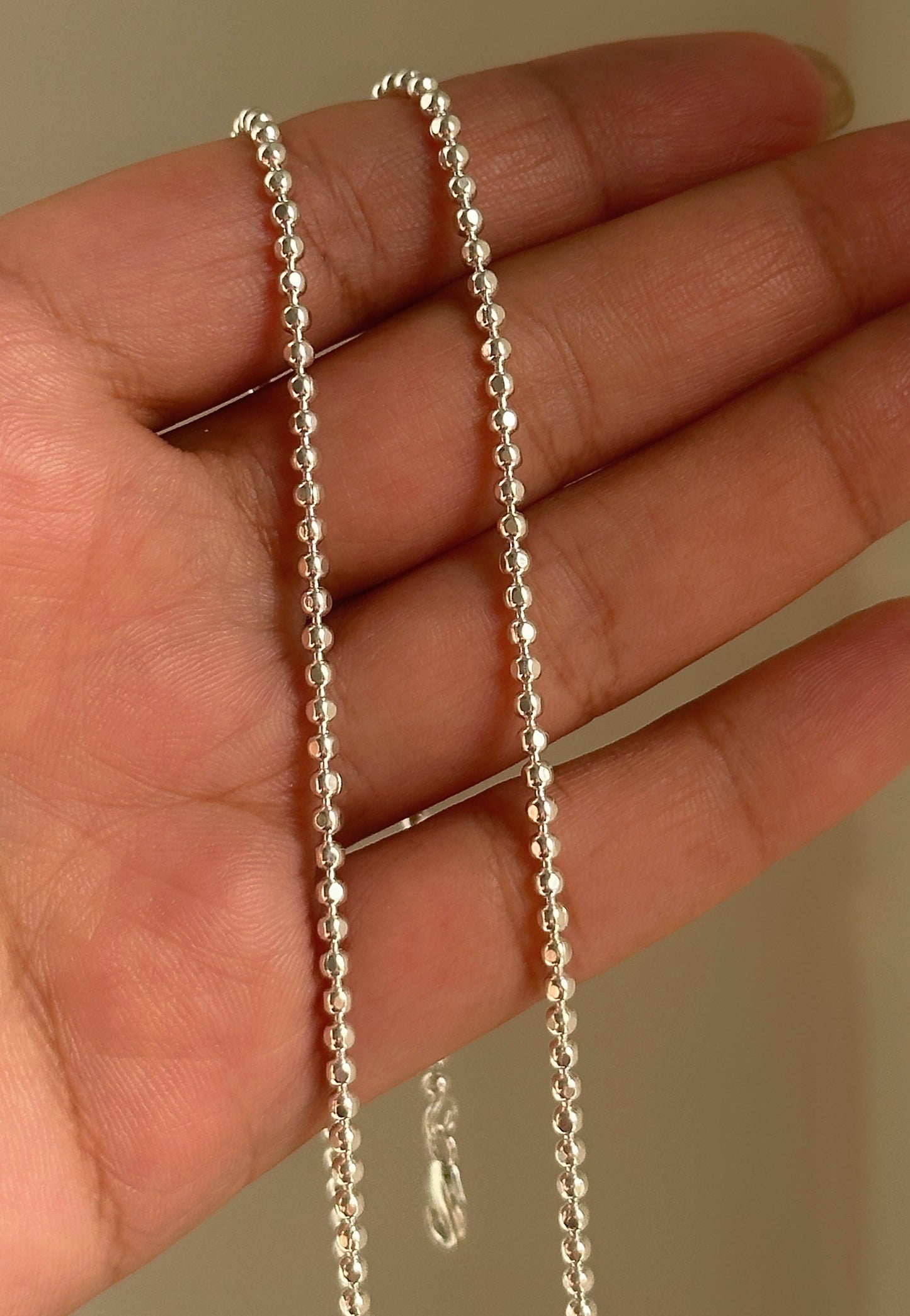 timeless ball anklet
