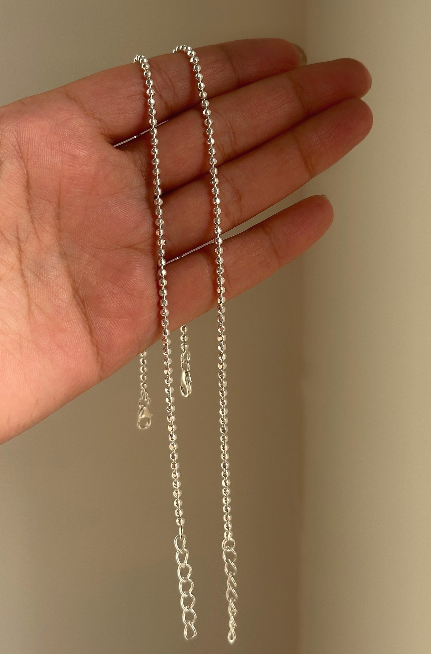 timeless ball anklet