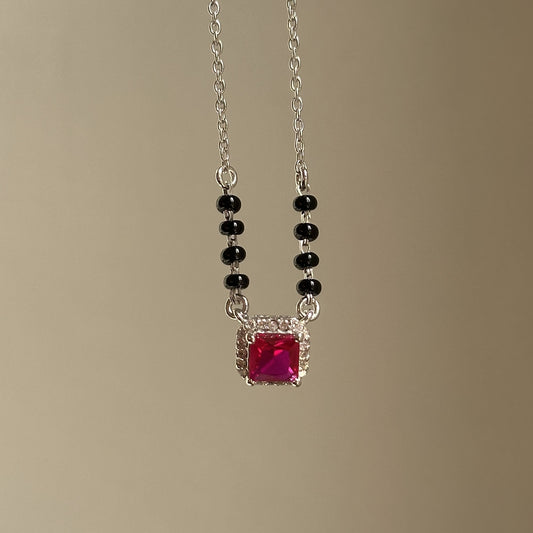 Royal Ruby Mangalsutra