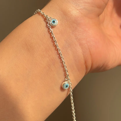 Evil Eye Trio Bracelet