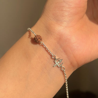 Rudra Trishul Bracelet