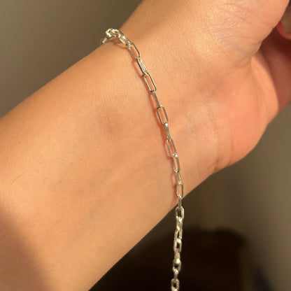 Paperclip Link Bracelet