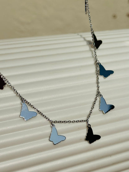Butterfly Charms Neckpiece