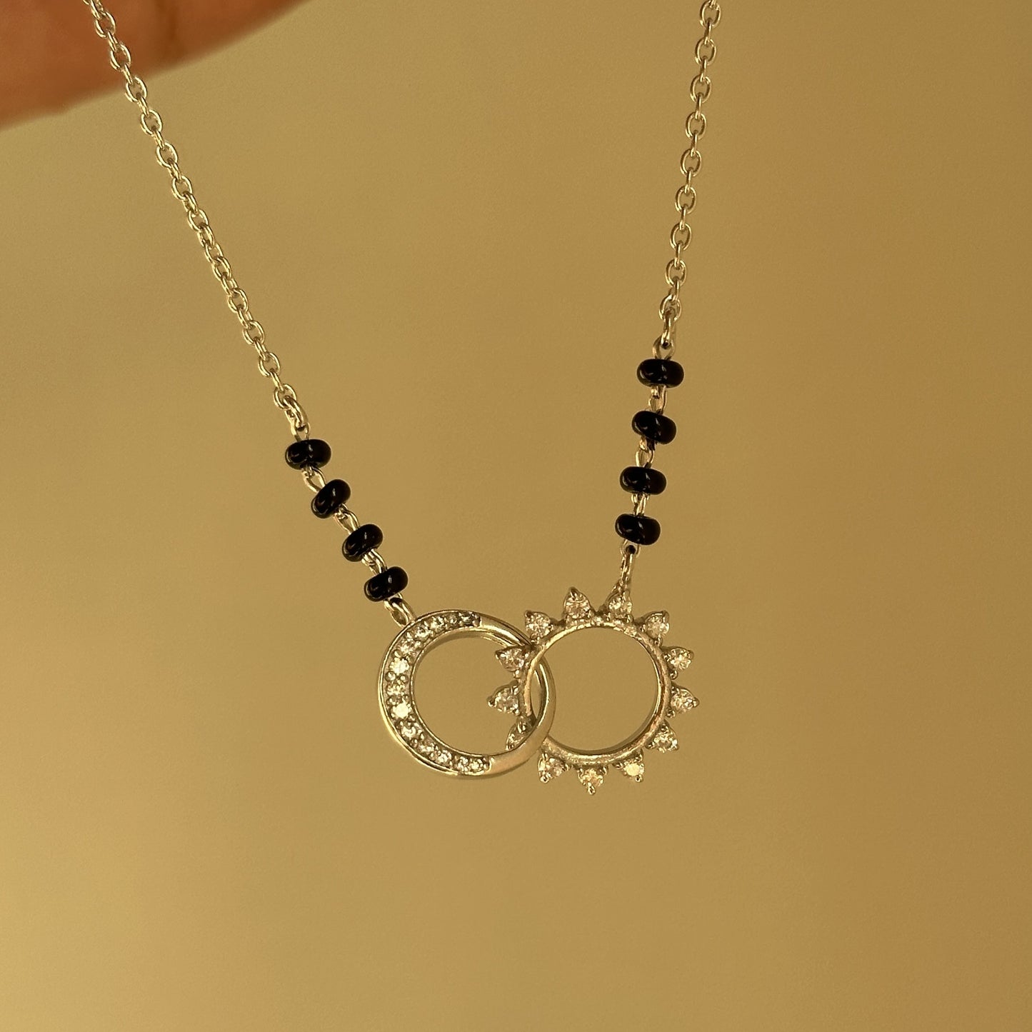 twin eclipse mangalsutra