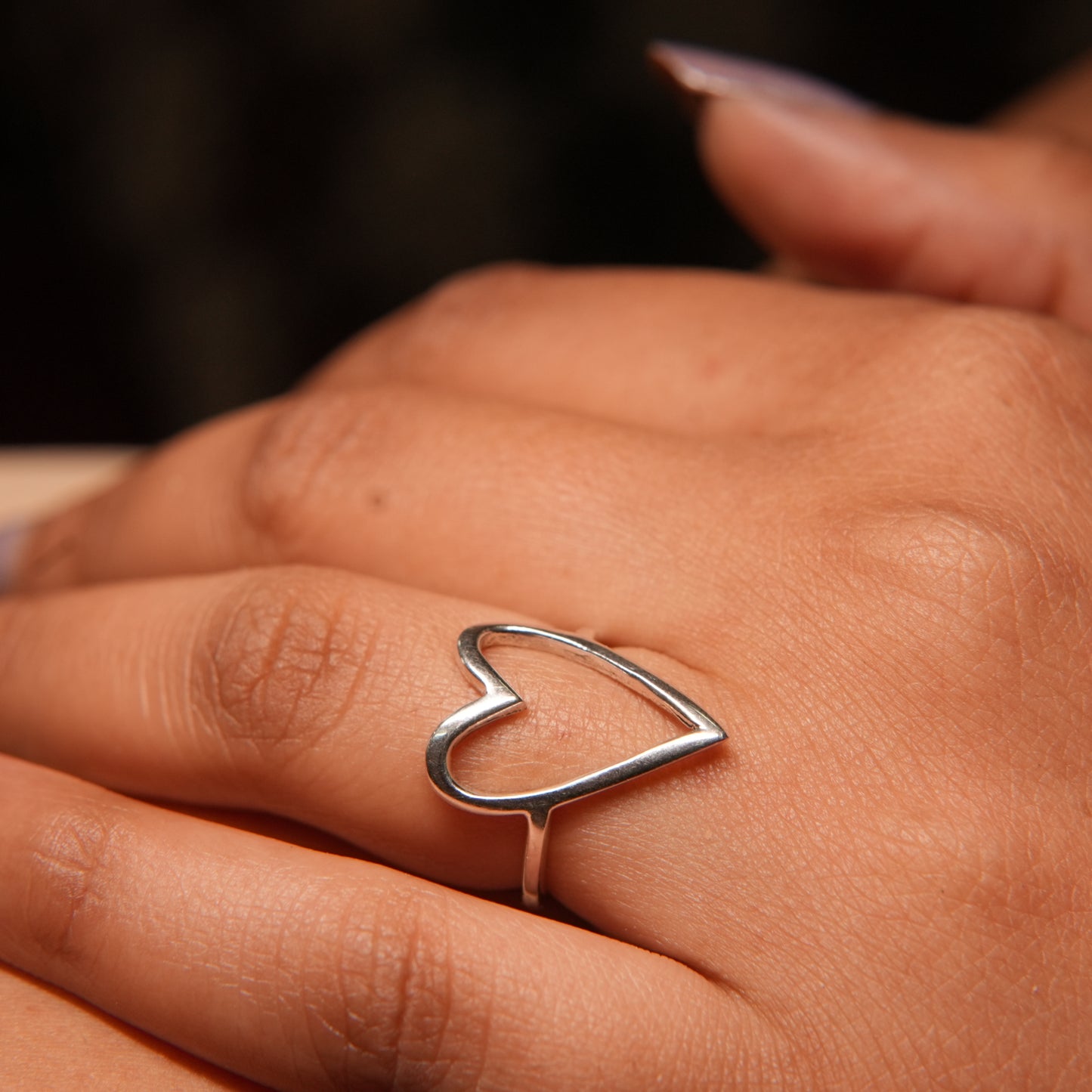 happy heart ring