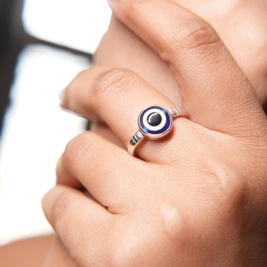 Blue Eye Ring
