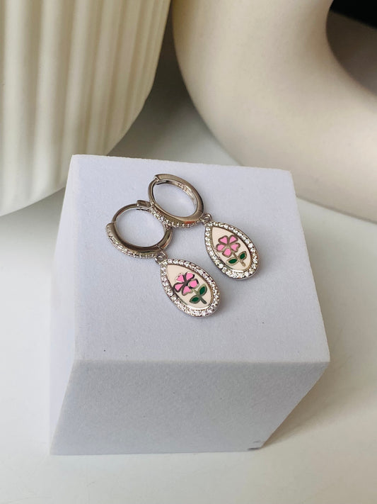 Floral Hoops