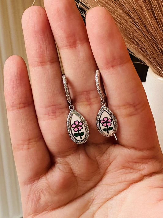 Floral Hoops