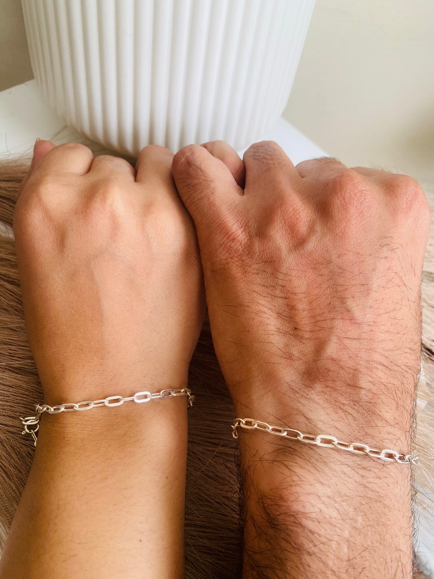 forever linked couple bracelet