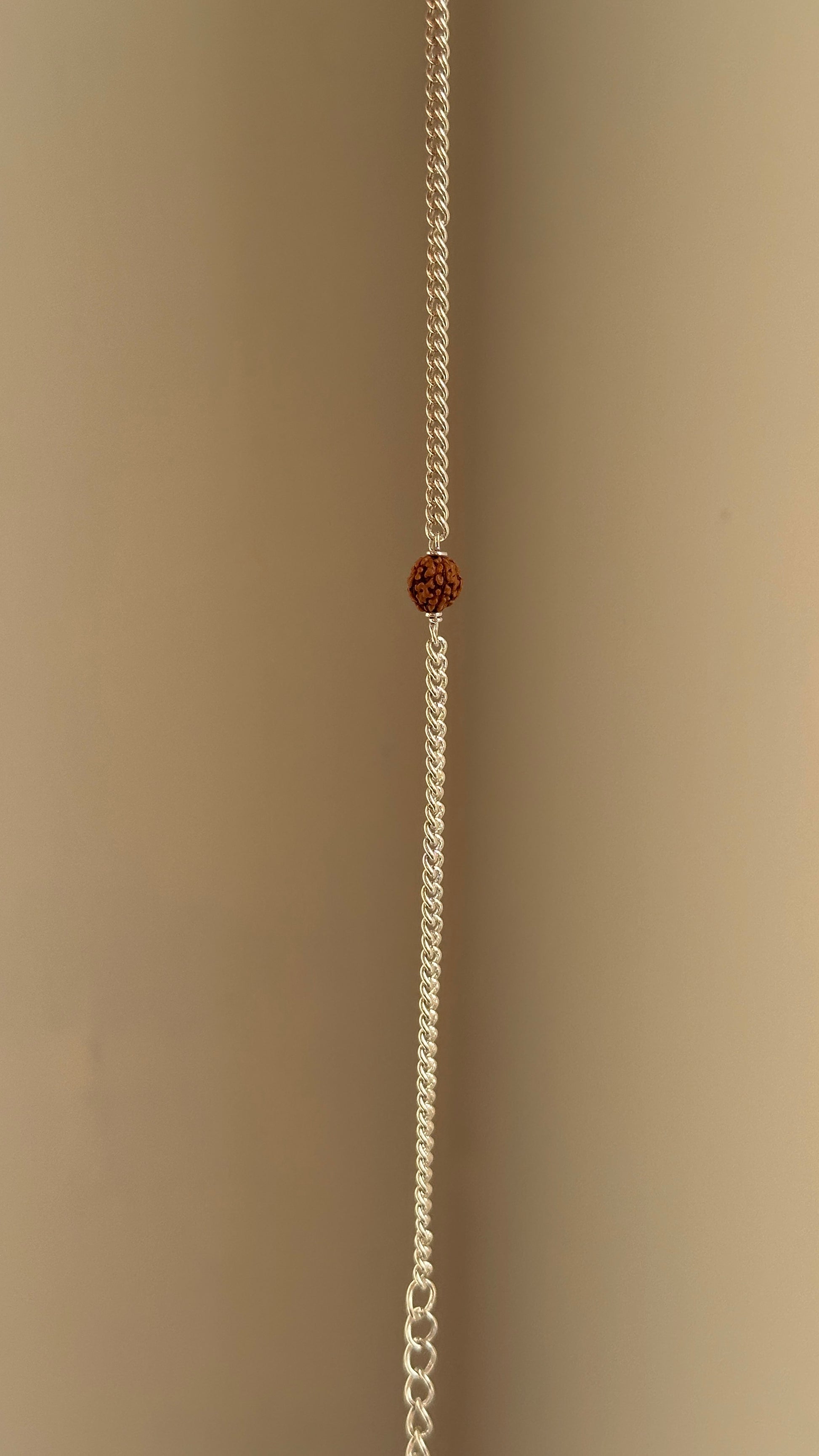 Mahadev Rudraksha Bracelet — 925 sterling silver rudraksha bracelet for men