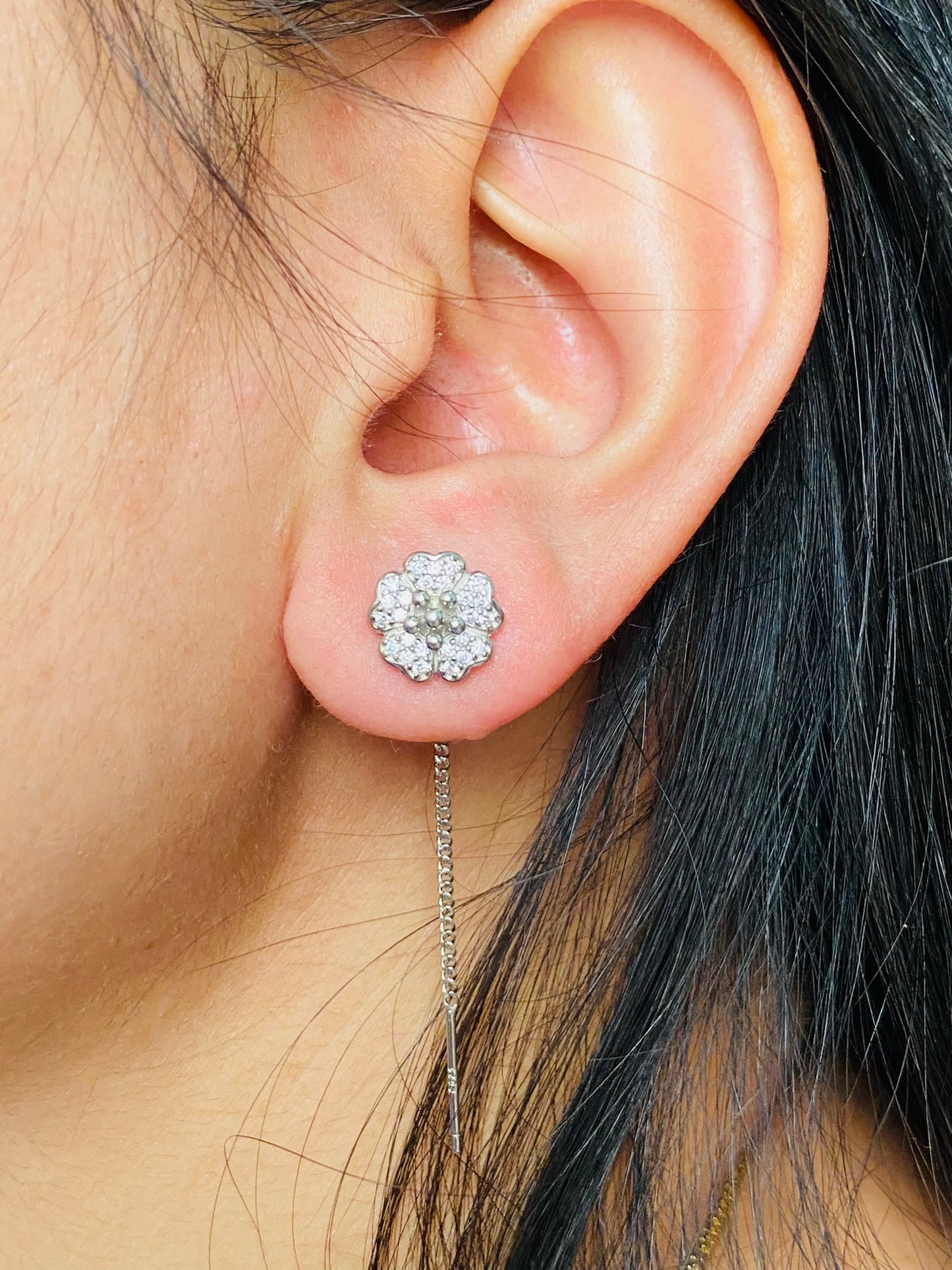 flora threader earring