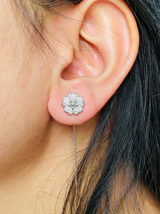 Flora Threader Earring
