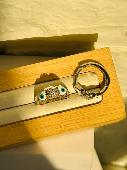 Evil Eye Hoops 1