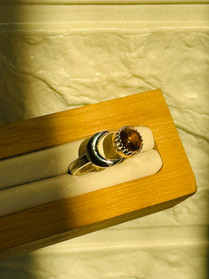 Soluna Ring (Hessonite)